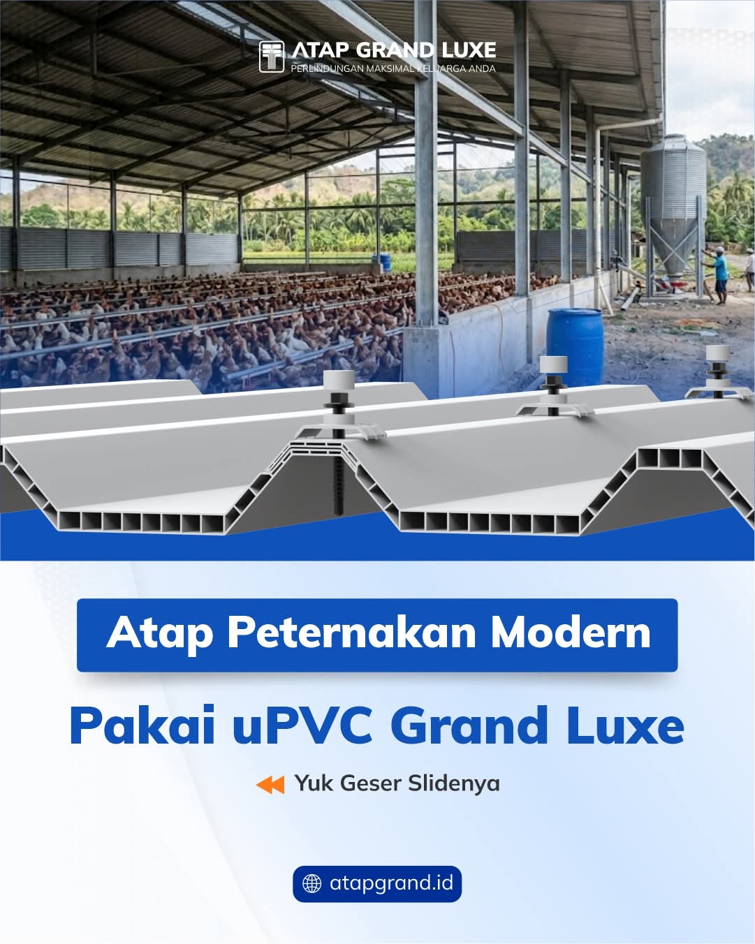 uPVC Twin Wall Grand Luxe - Bergaransi foto 2