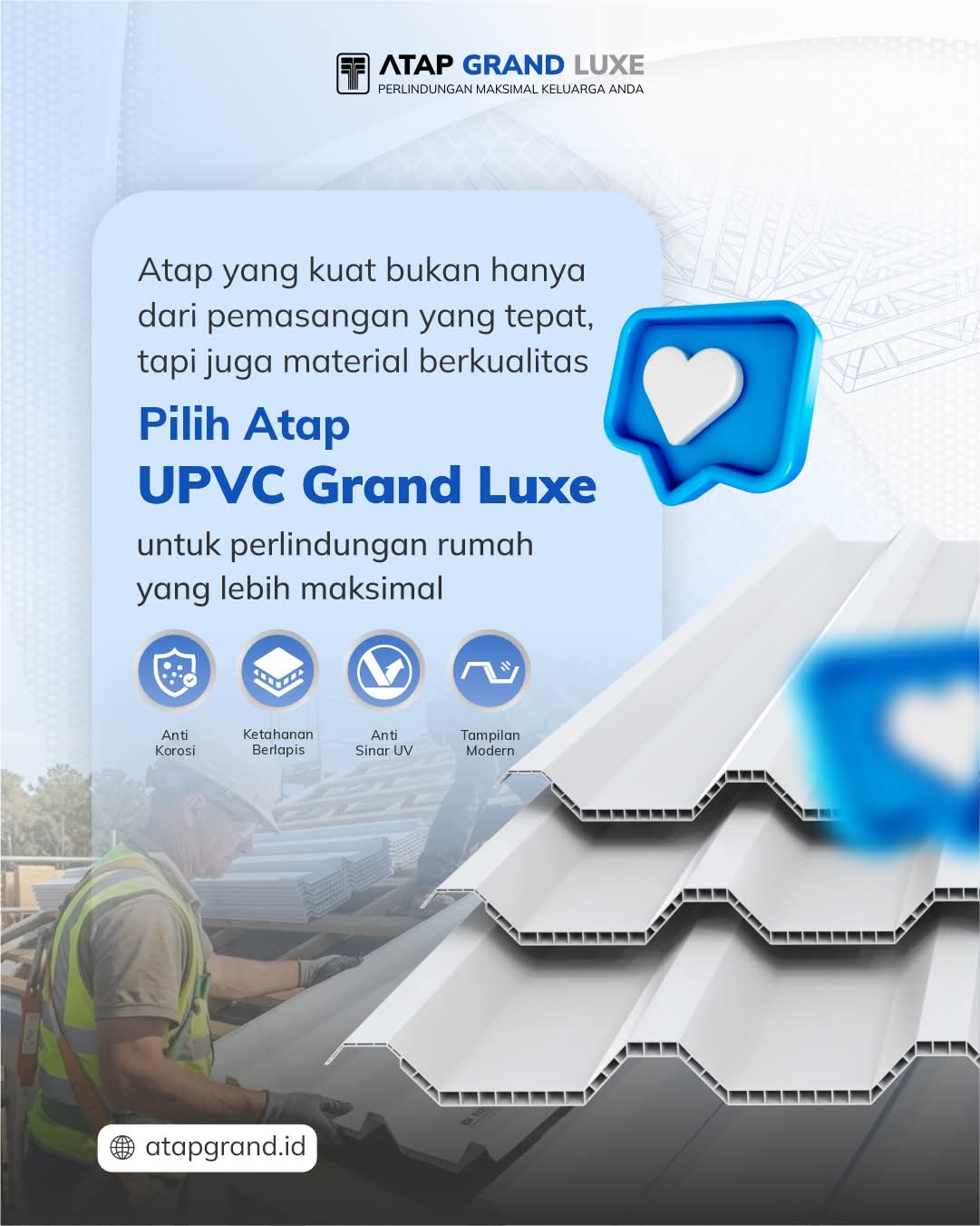 uPVC Twin Wall Grand Luxe - Bergaransi foto 7